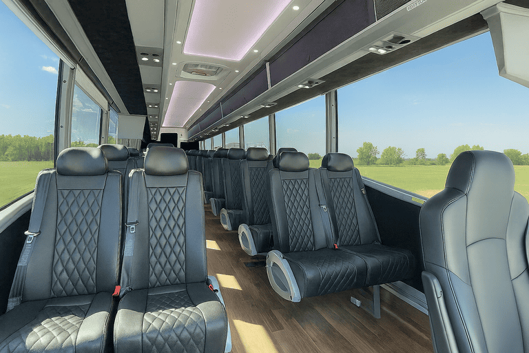 coach bus in Plymouth