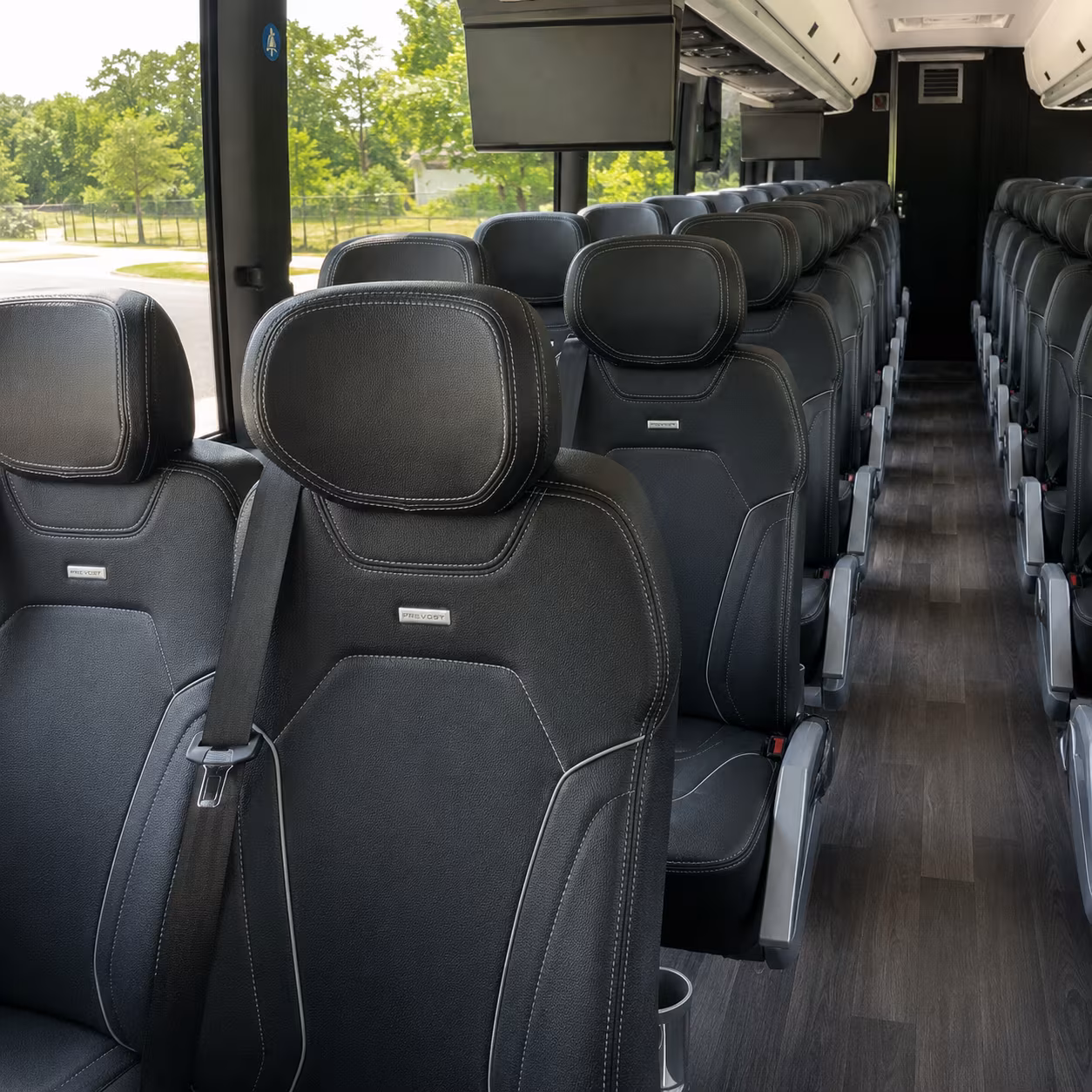 long distance charter buses for packers games and out of state road trips