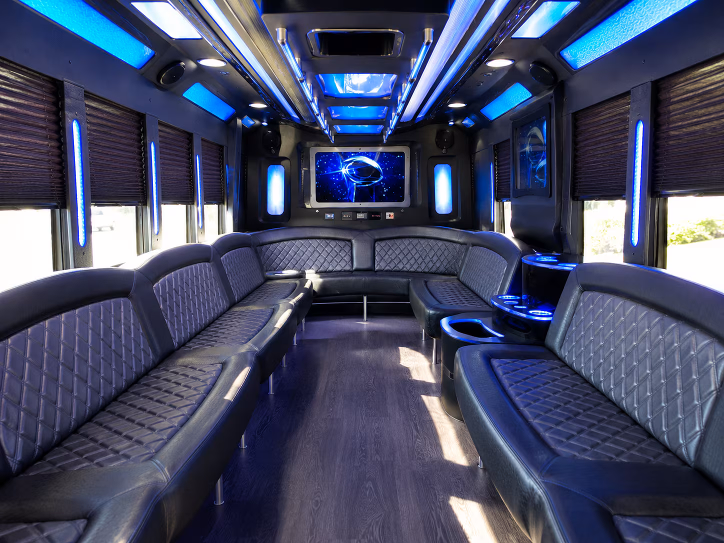 party buses to mystic lake amphitheater and casino shows