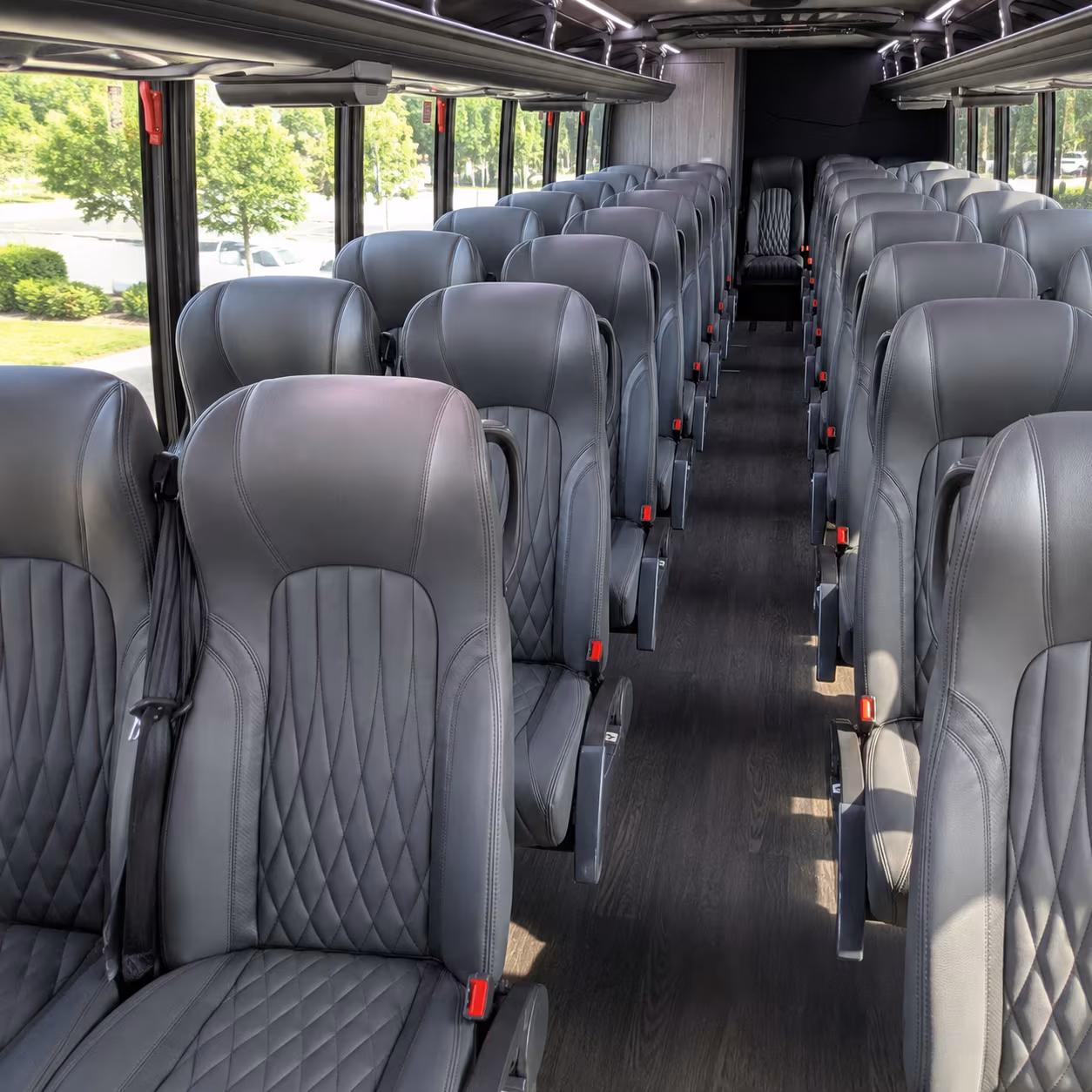 plymouth 28 passenger minibus inside