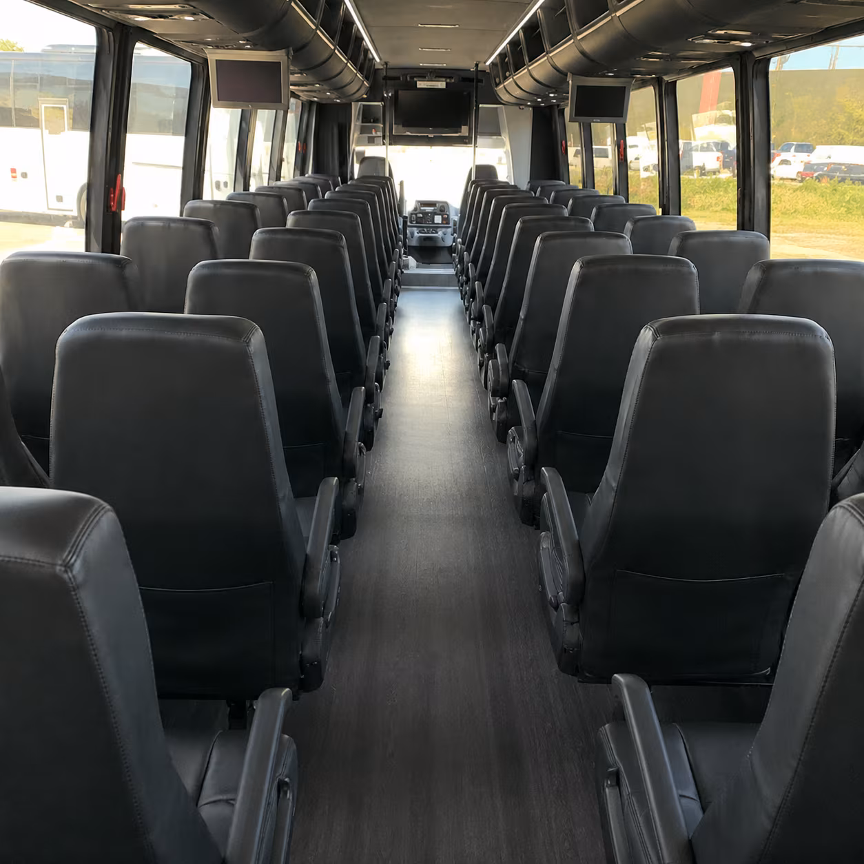 plymouth 30 passenger minibus inside