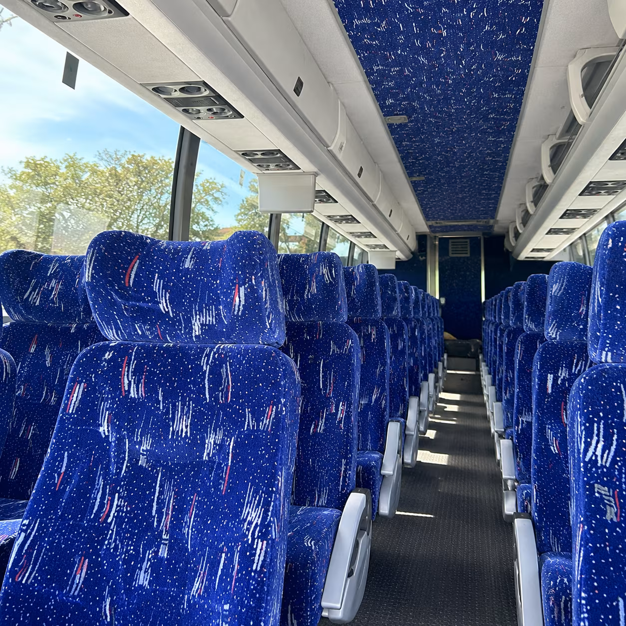 plymouth corporate transportation onboard seating
