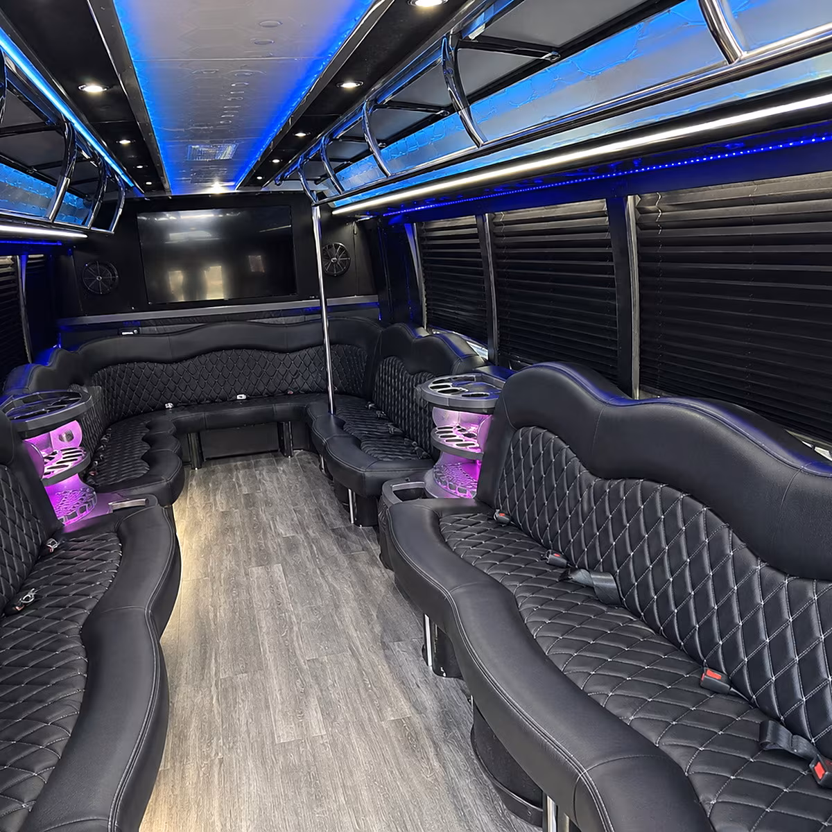 plymouth party bus inside