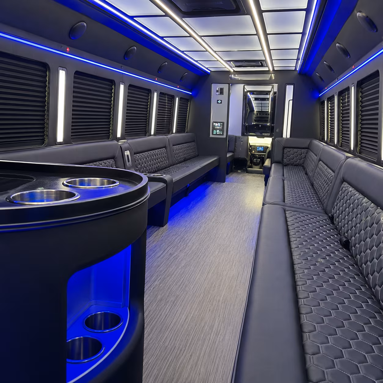 plymouth party bus interior