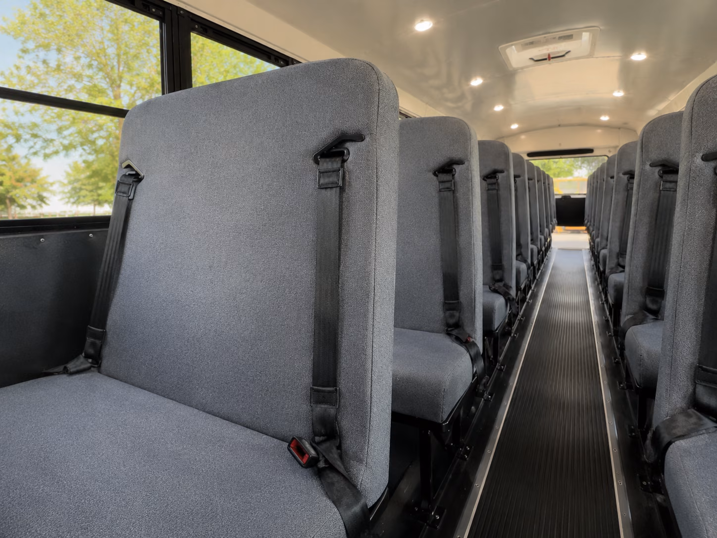 plymouth school bus interior