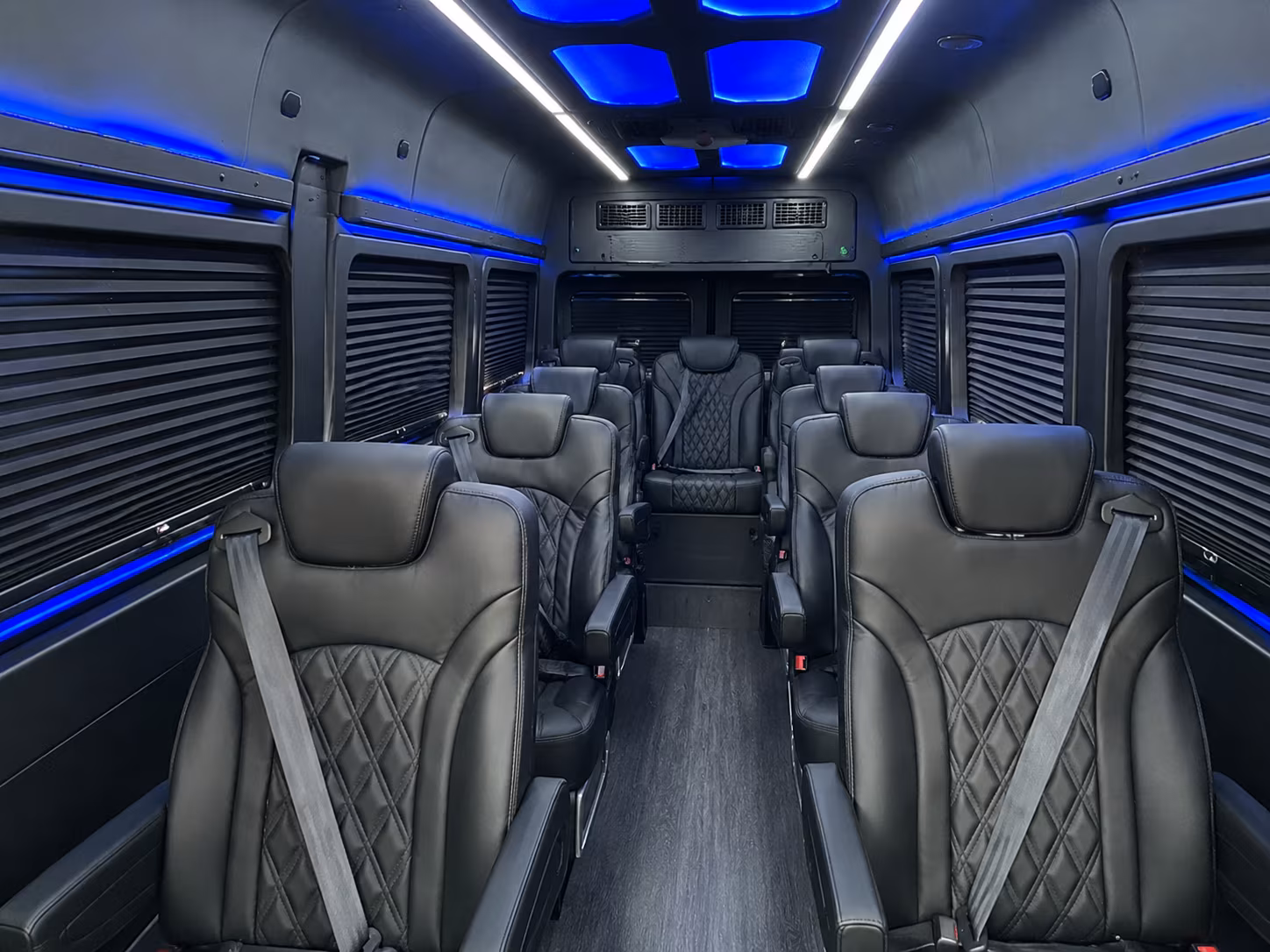 plymouth sporting event transportation onboard seating