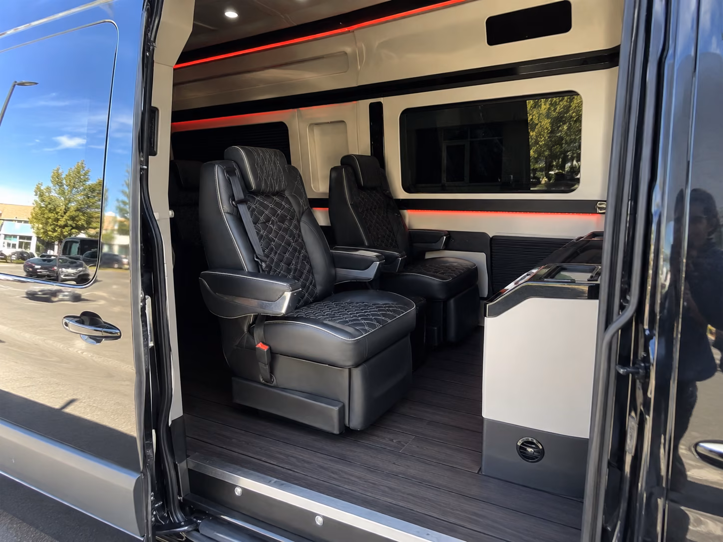 plymouth sprinter van with driver inside