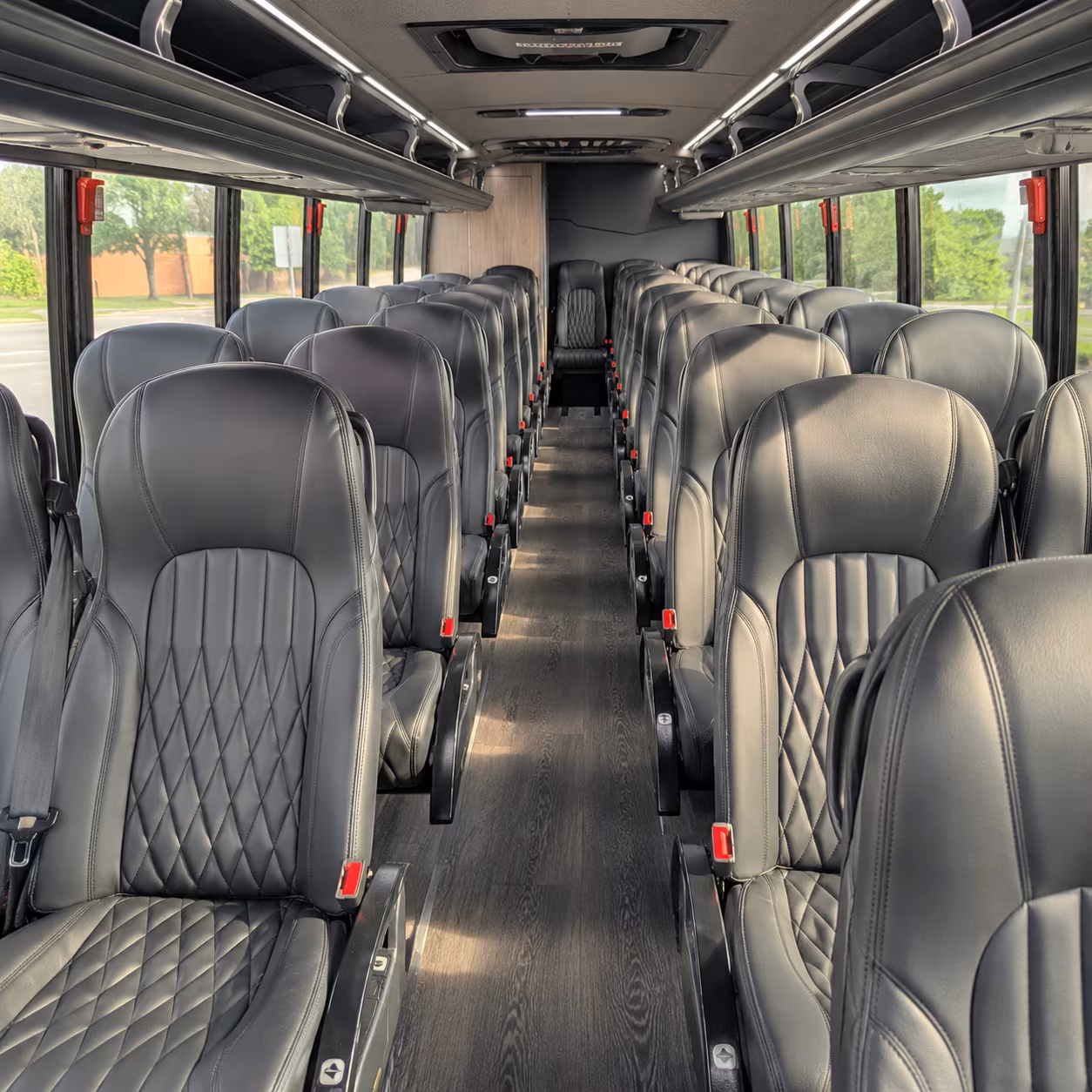 plymouth wedding transportation onboard seating